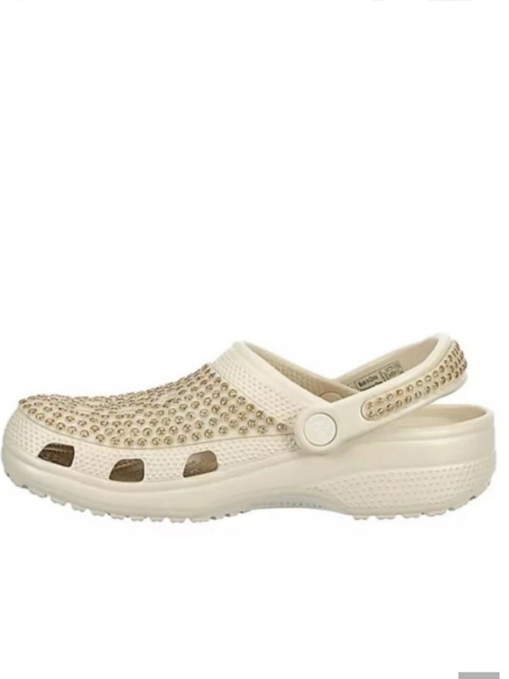 CROCS Classic Clog with Champagne Gem Accents